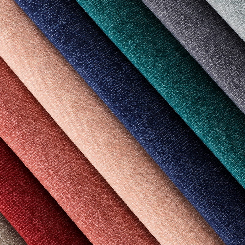 Textura em relevo Snowflake Velvet Sofa Fabric